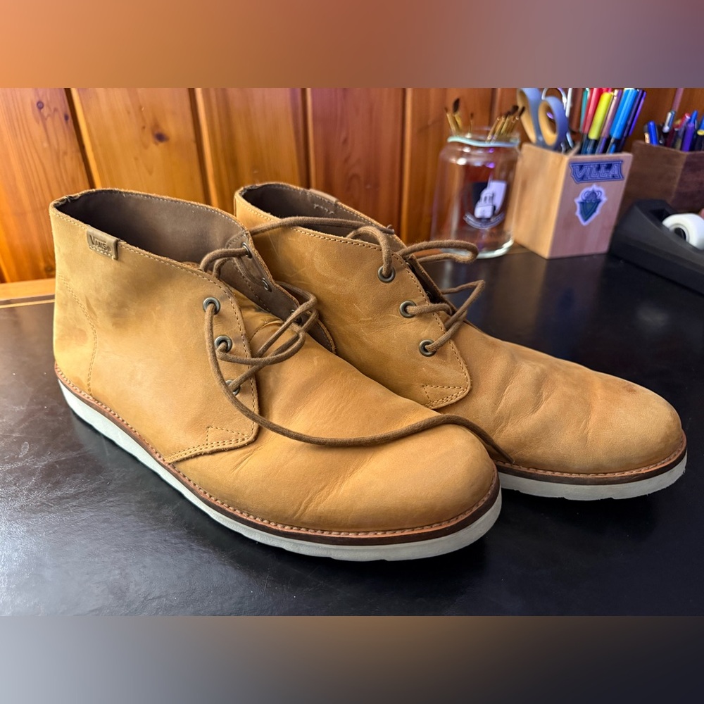 Suede Vans Ankle Boots